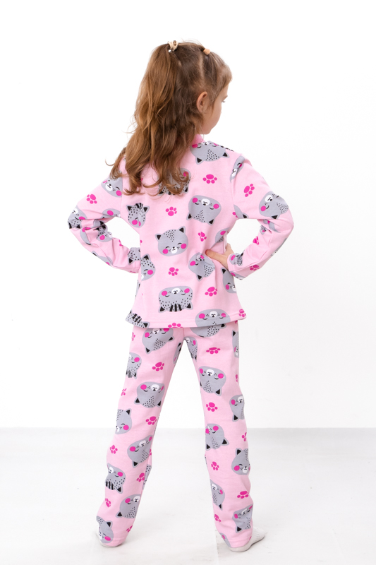 Піжама для дівчинки на кнопці